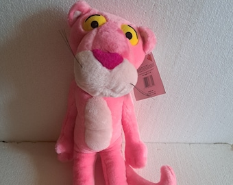 Vintage the Pink Panther Plush 17 44 Cm 1980s 80s Stuffed Doll United Artist France Profran Etsy UK