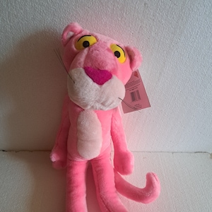 Large Vintage DAKIN 80&#39;s Pink Panther Plush stuffed animal. New with tags