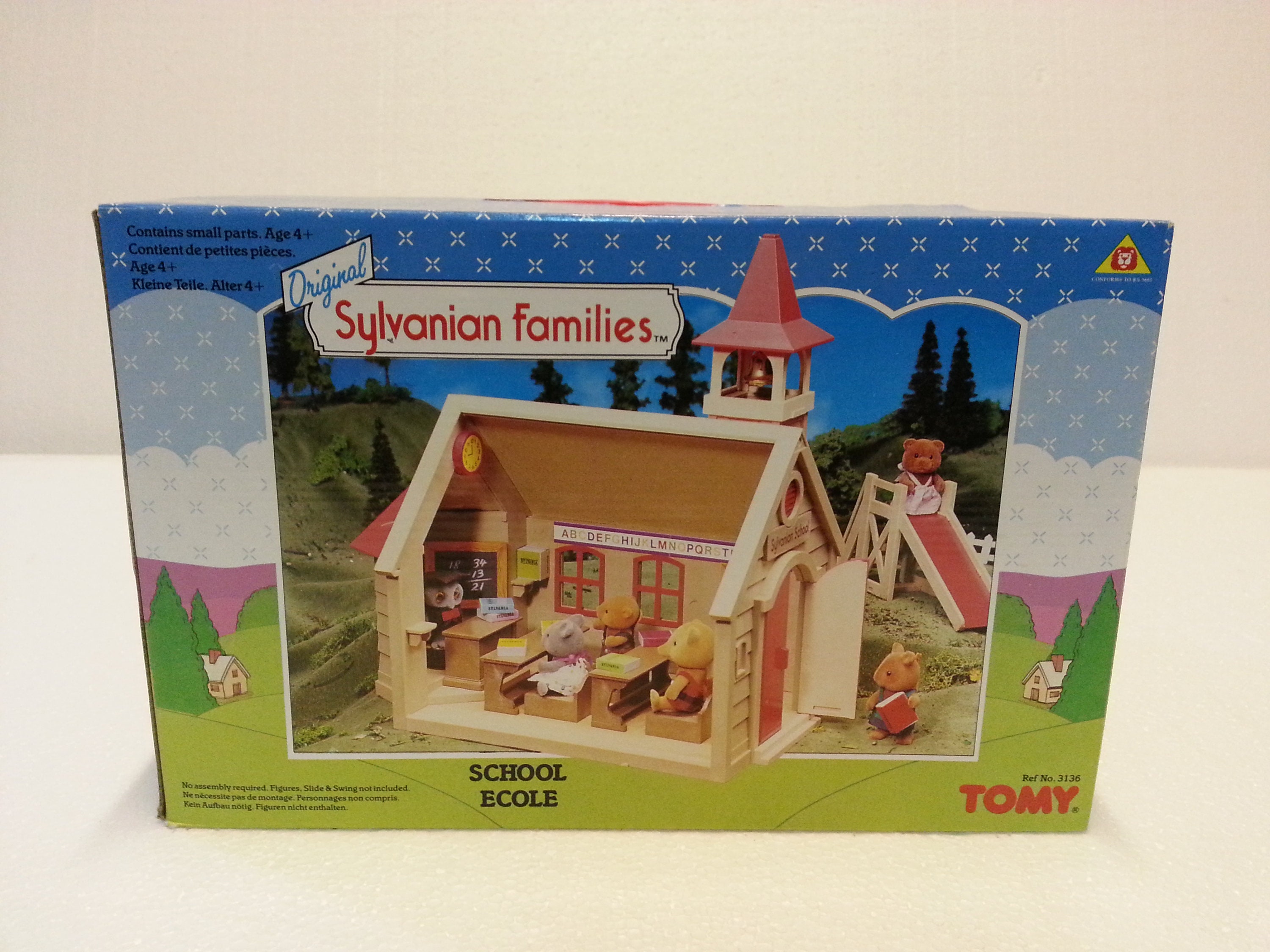 Vintage Rare Sylvanian Families School. Tommy. Unused in Original Box. Etsy