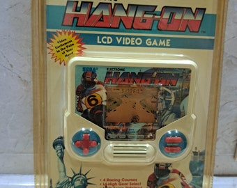 Hang on LCD TIGER Video game. Rare, vintage 80', new and sealed.