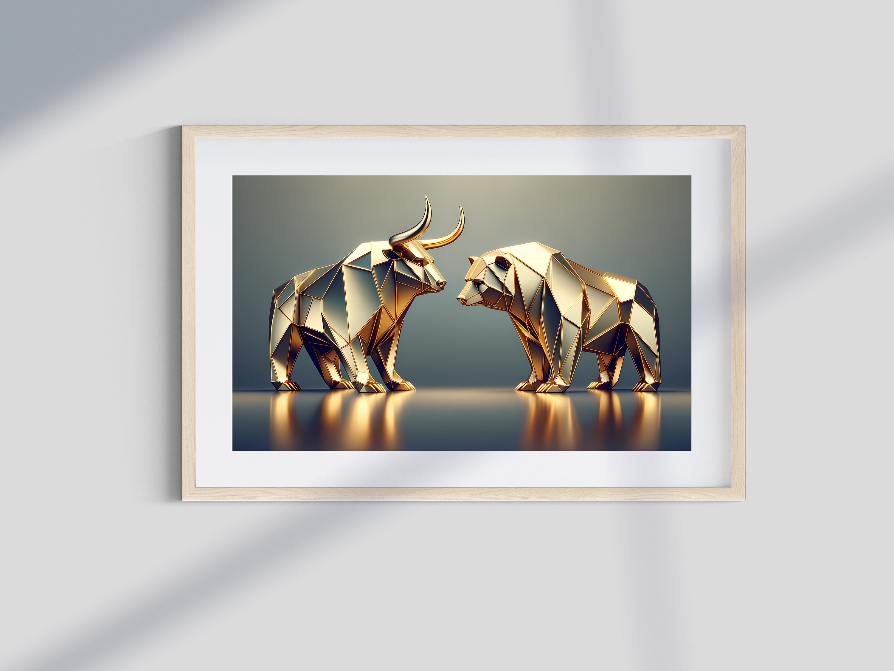 bull & bear digital prints, stock market art, wall... Bull & Bear Digital Prints, Stock Market Art, Wall Street Art, Bull ...