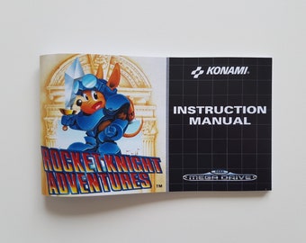 Rocket Knight Adventures instructions - PAL version - (repro)