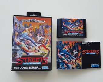 Streets of rage 1 PAL Megadrive (repro)