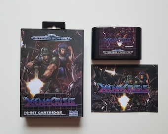 Xenocrisis (black cover) - PAL Version - Megadrive (repro)