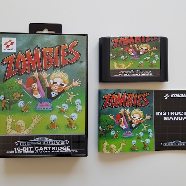 Zombies - PAL version - Megadrive (reproduction)