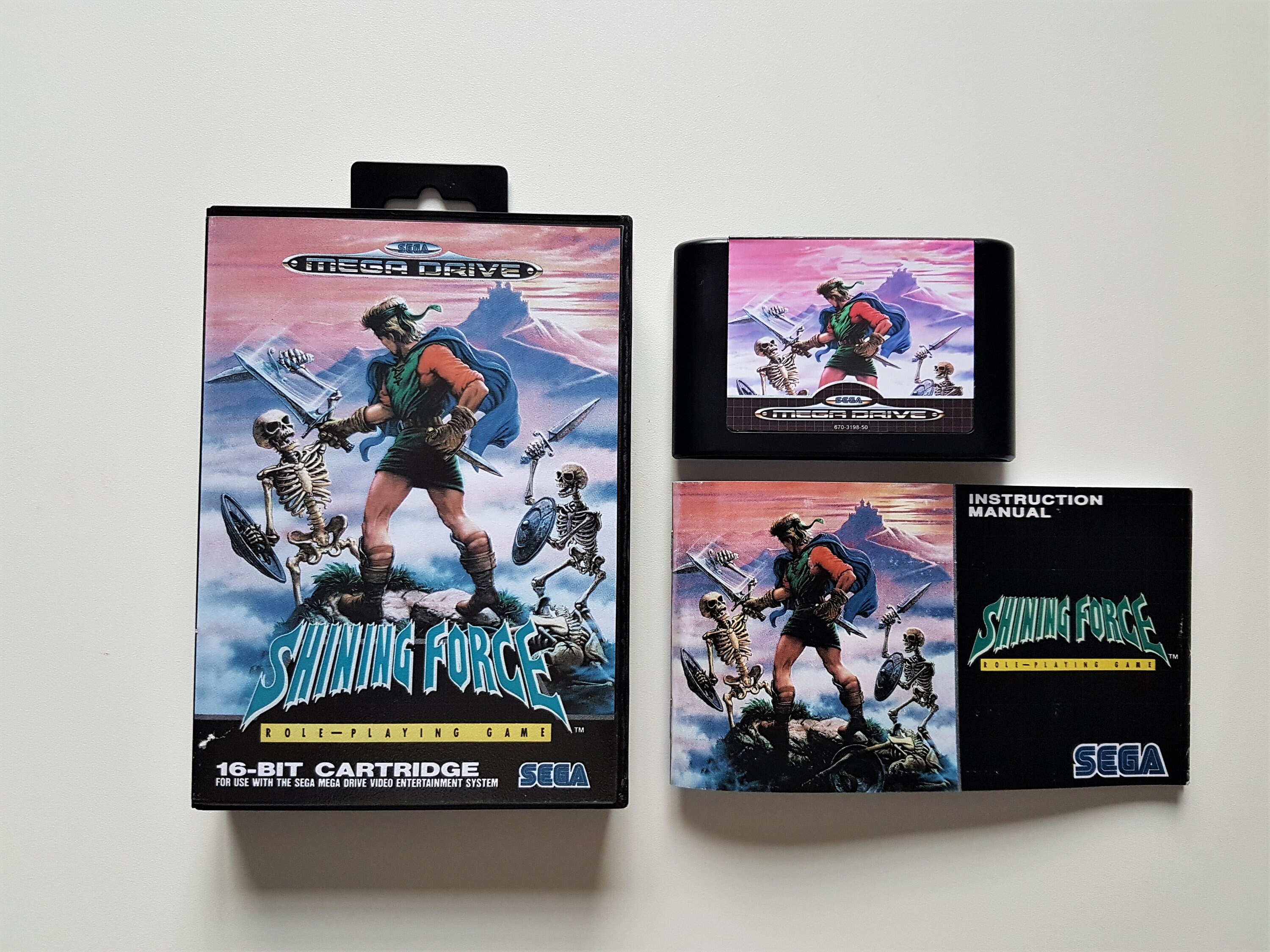 Shining Force (con guardado) - Versión PAL - Megadrive (reproducción)