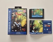 Earthworm Jim – Megadrive / Genesis – Version PAL – Bon état