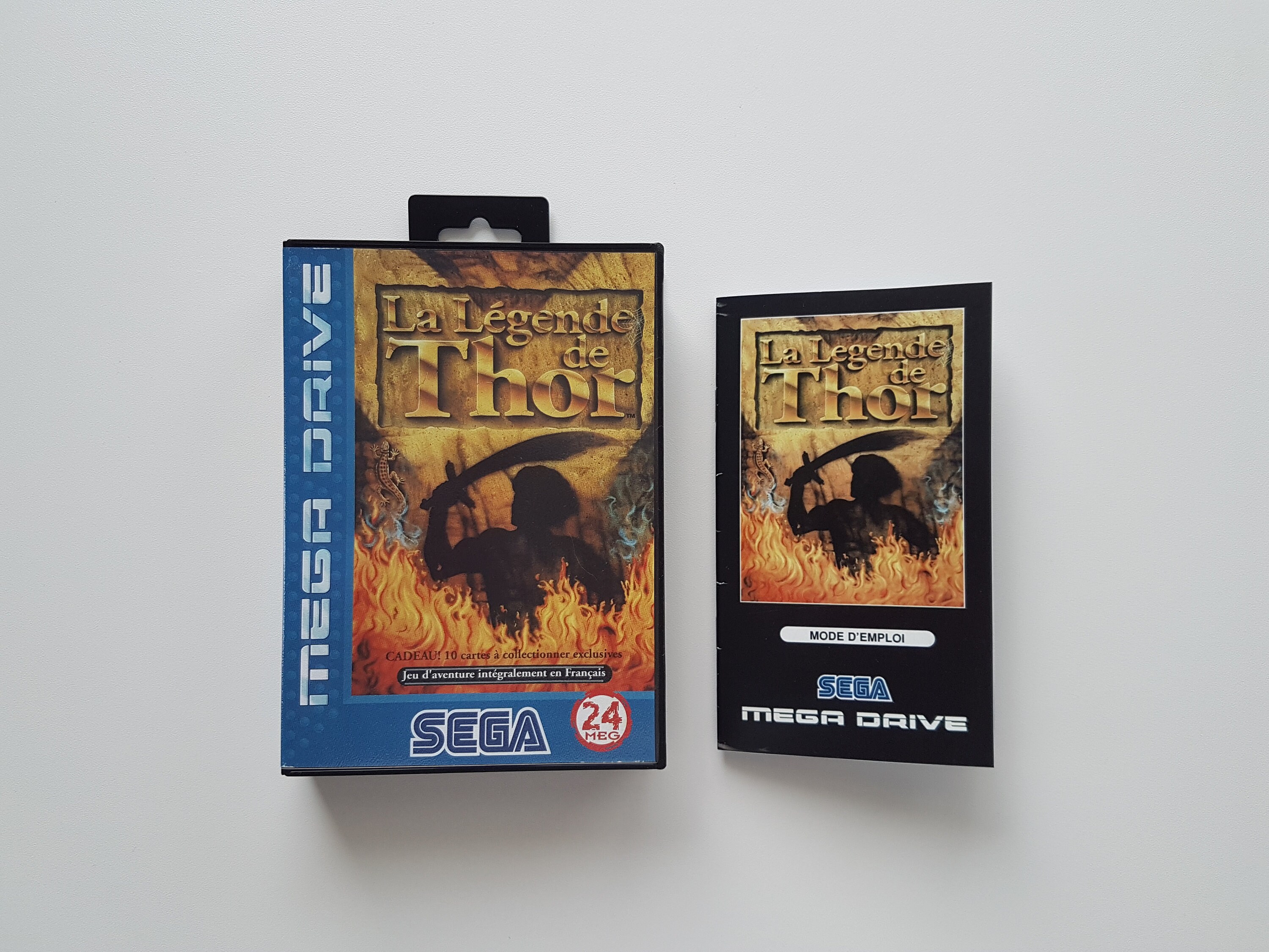 Thor Megadrive Box/Copertina/Manuale - Versione PAL - (riproduzione)