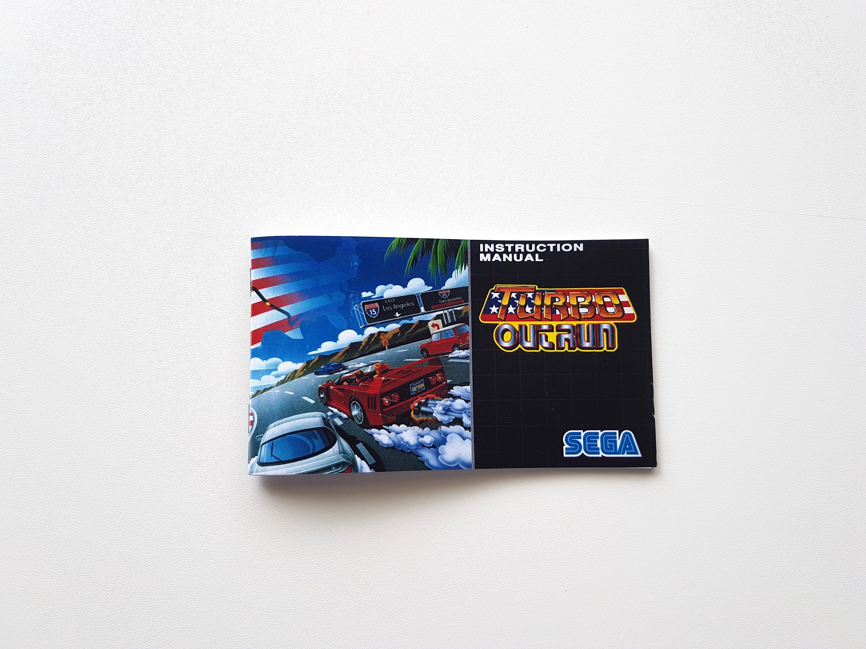 Jeu SEGA Megadrive Turbo Outrun PAL - Version Française 1993 - Neuf Sous Blister - Manuel Inclus