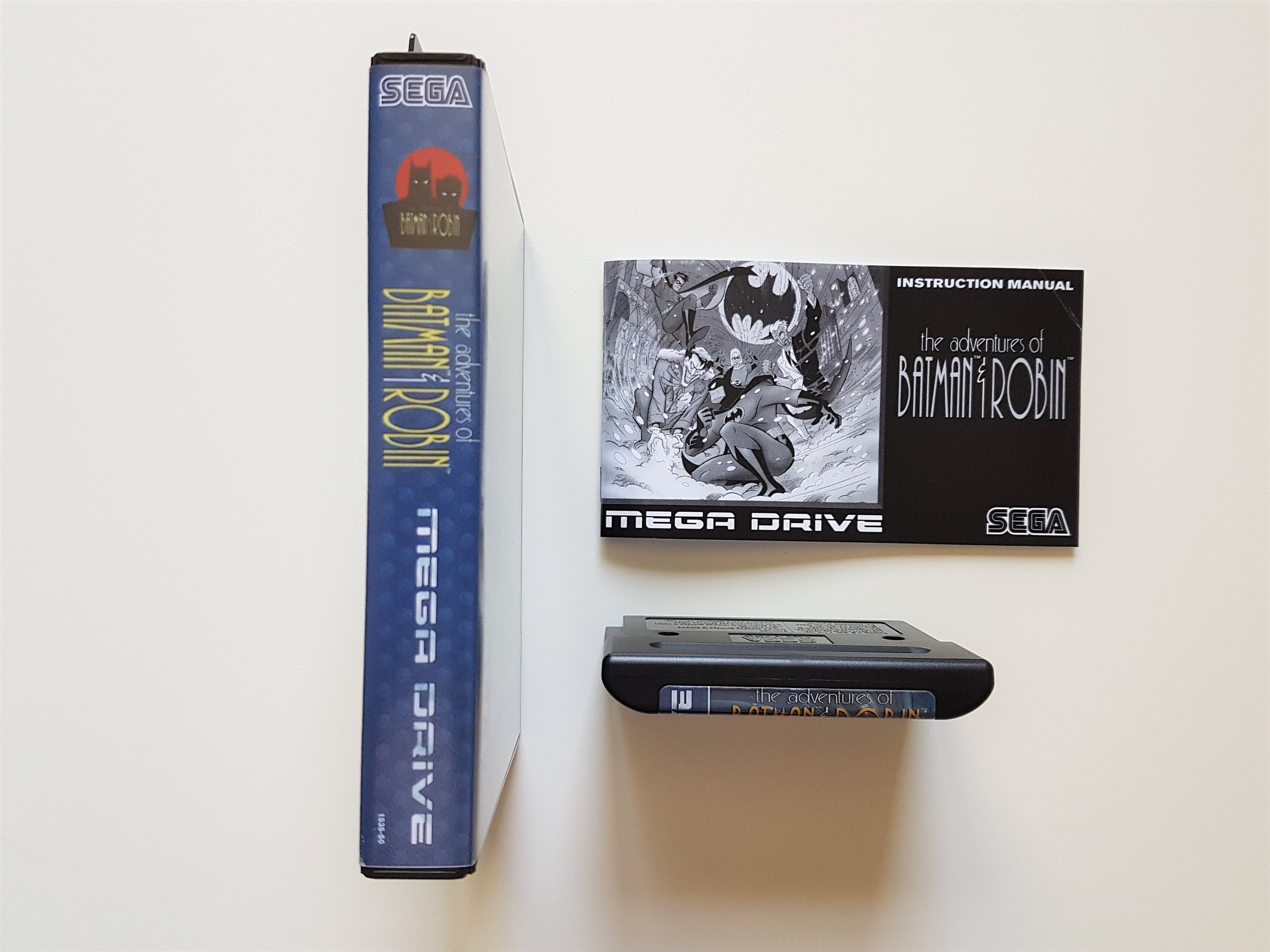 THE ADVENTURES OF Batman & Robin Sega Megadrive (Md) Pal-Euro Complet