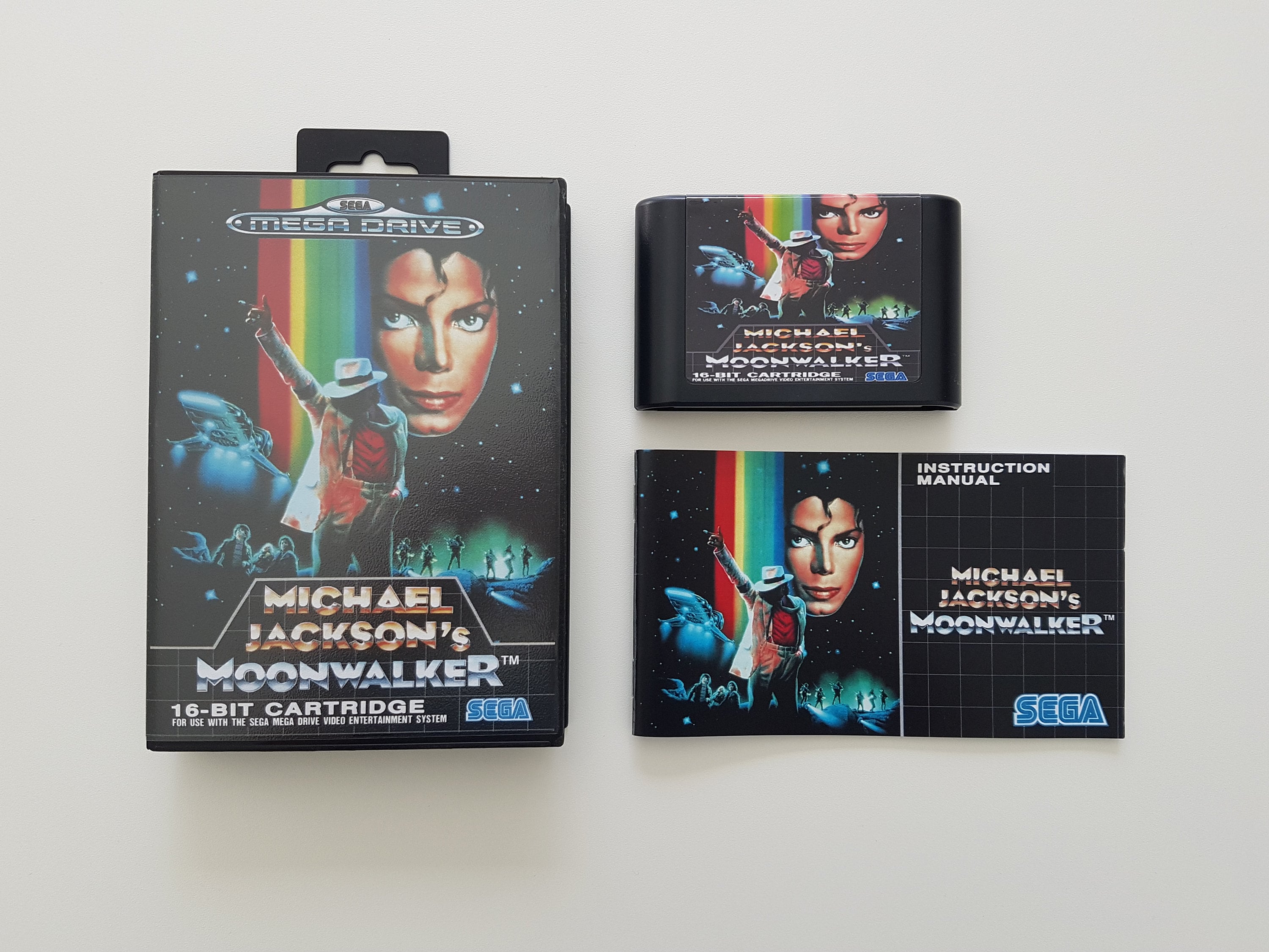 Michael Jackson's Moonwalker - PAL Version - Megadrive (repro) - Etsy