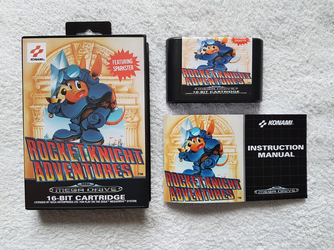 Rocket Knight Adventures Sur Megadrive (Sega Genesis), Bon état, Jeu Complet