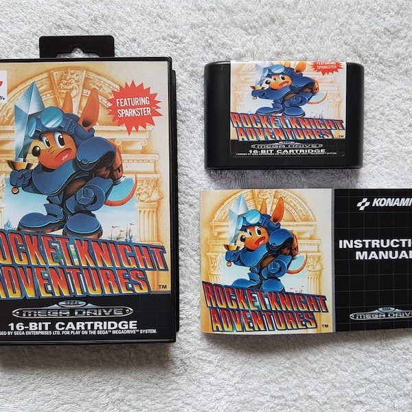 Rocket Knight Adventures PAL Megadrive (Repro)