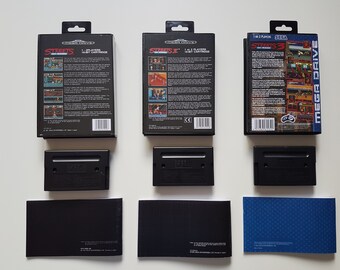 Jeu Streets Of Rage 1 - Cartouche Mega Drive / Genesis - Version PAL - Bon état, Testée