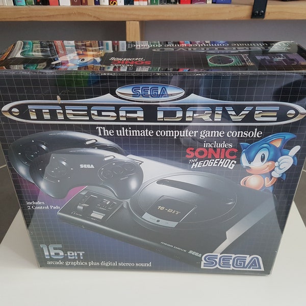 Protection plastique boite console Megadrive (petit model) qualité ++