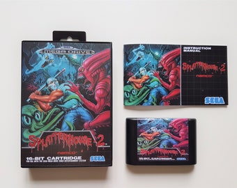 Splatterhouse 2 PAL Megadrive (reproduction)