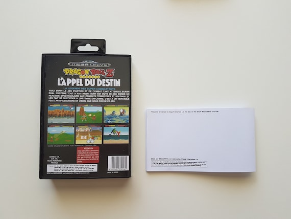 Dragon Ball Z : L'Appel Du Destin Sur Sega Megadrive (sans Notice) - Bon état