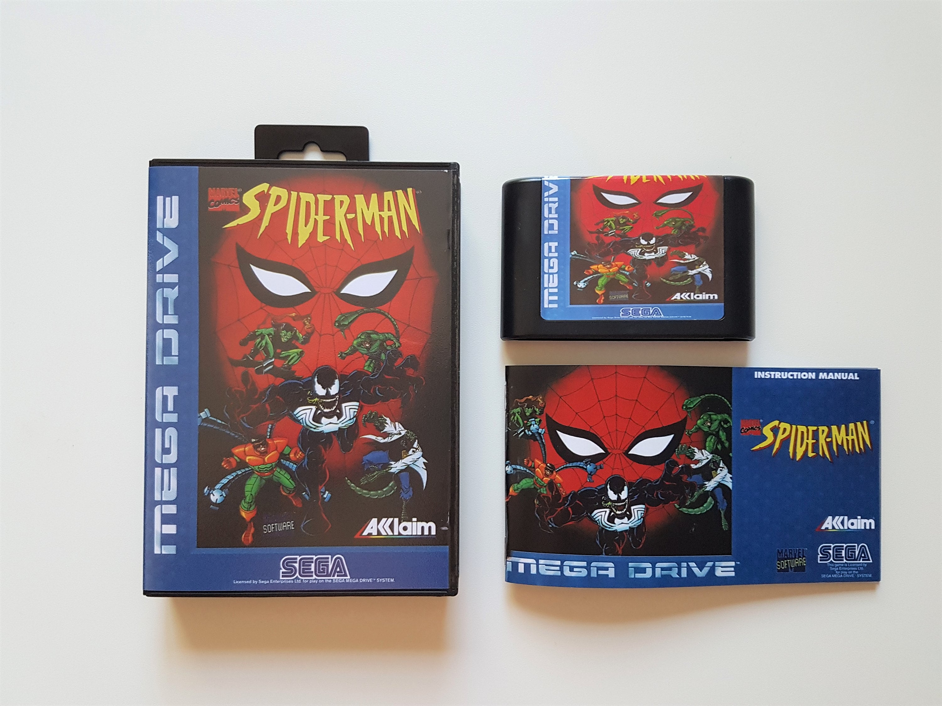 Spderman : Anmated Megadrve PAL - Prx - Photo - Présentaton