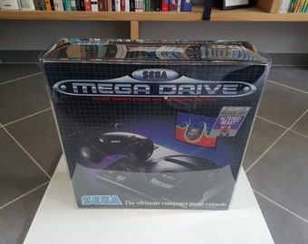 Megadrive console box plastic protection (large model) quality ++