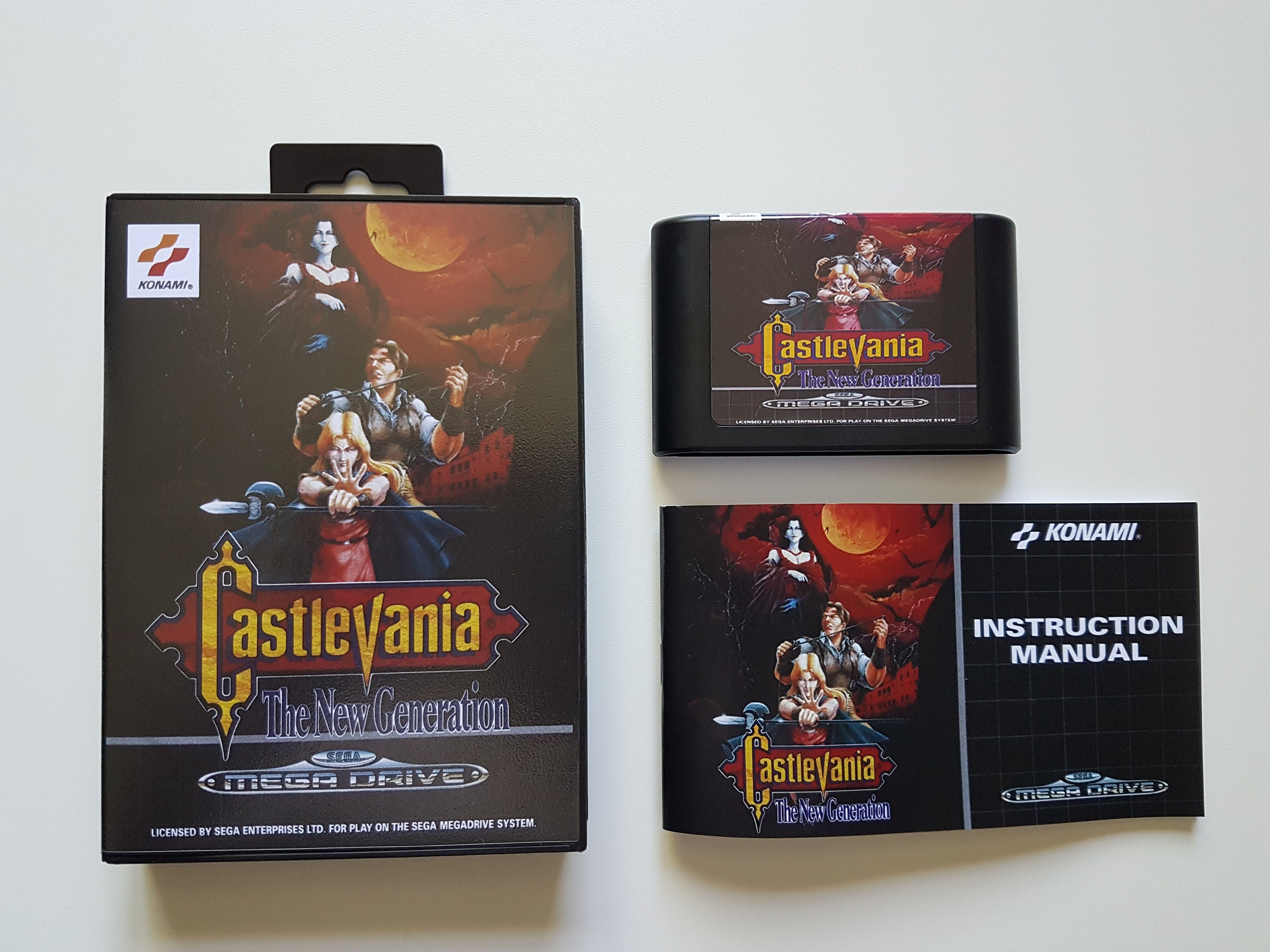 Castlevania the new generation mega drive discount