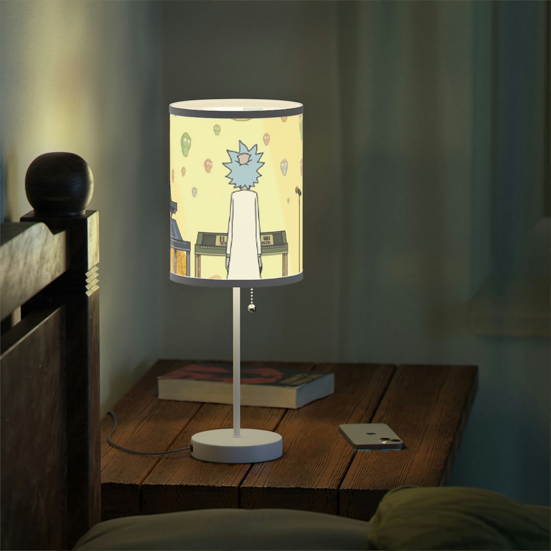 Rick and Morty Lamp USCA Plug Etsy