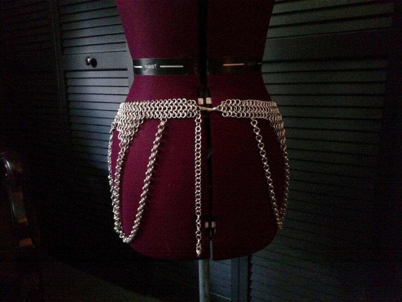 XOXO Chain Belt Mini Skirt (XS) main image 1