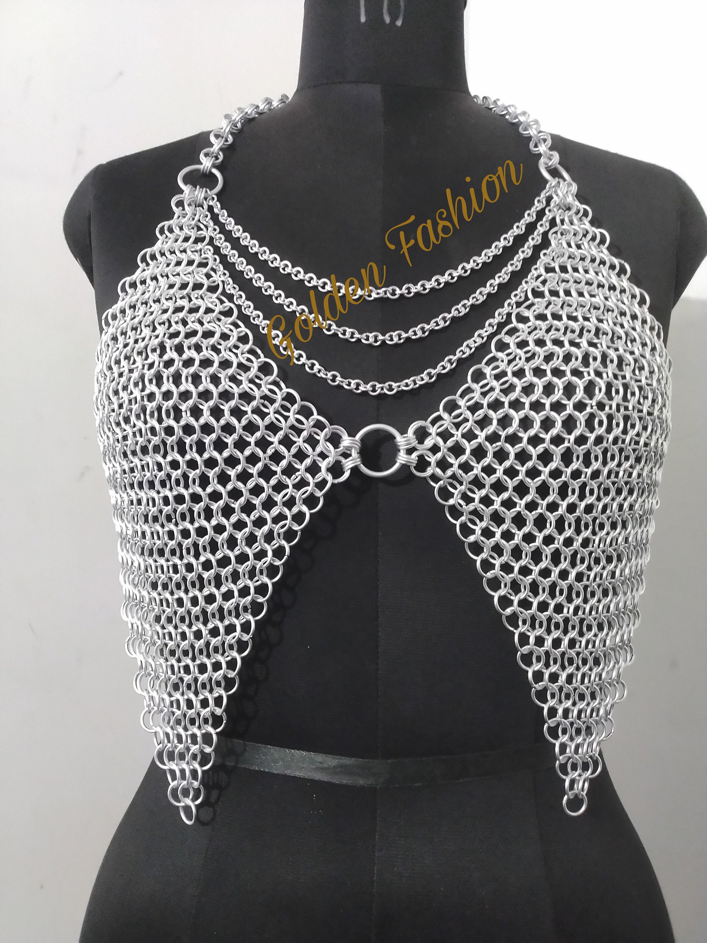 Chainmail Bra Or 9 Other Styles Coins Sequins Rhinestones Chain