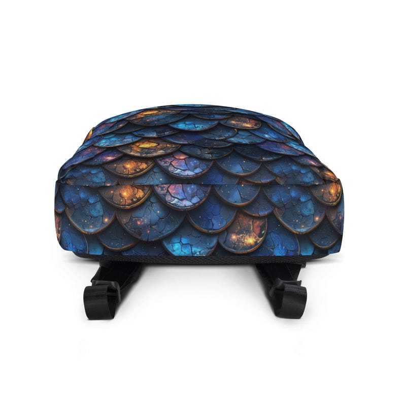 Dragon Scales Medium Size Backpack, Dragon Laptop Backpack, Festival ...