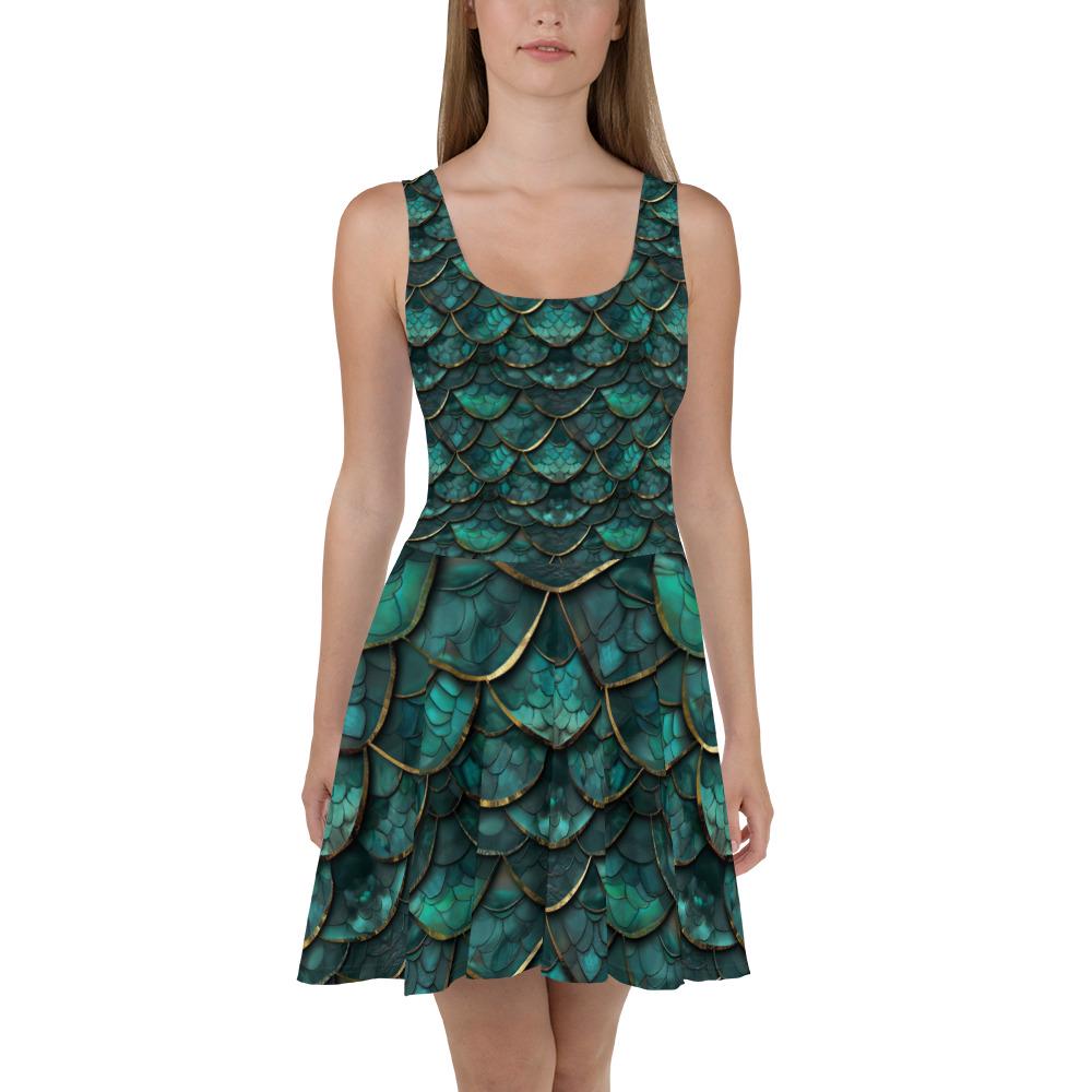 black and green dragon dress Green Dragon Catsuit (+Wings and Tail!) main image 1
