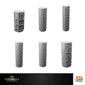 Texture Rollers Set 1 by STL Loot