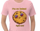 Funny Baked Chocolate Chip Cookie Stoner Baker Shirt