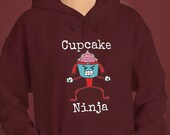 Cupcake Maker Gift Cupcake Bakers Hoodie Baking Hoodie Gift for Baker Cupcake Love