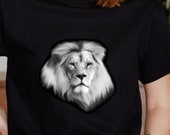 Lion Head T-shirt Animal Lover Lion Shirt Animal Shirt Animal Tshirt Lion Tshirt Lion T-Shirt