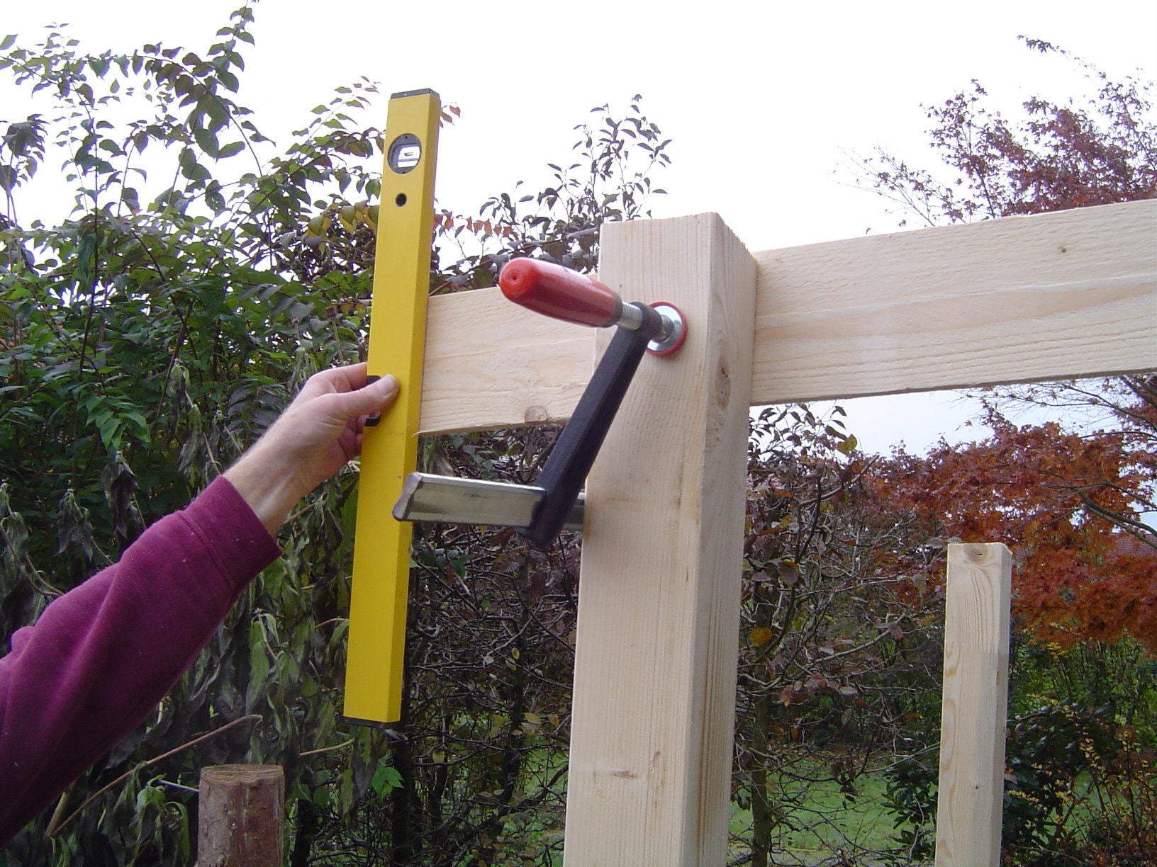 Bauplan "Offener Holzschuppen" zum selber bauen, Holzlager, Holzhaus