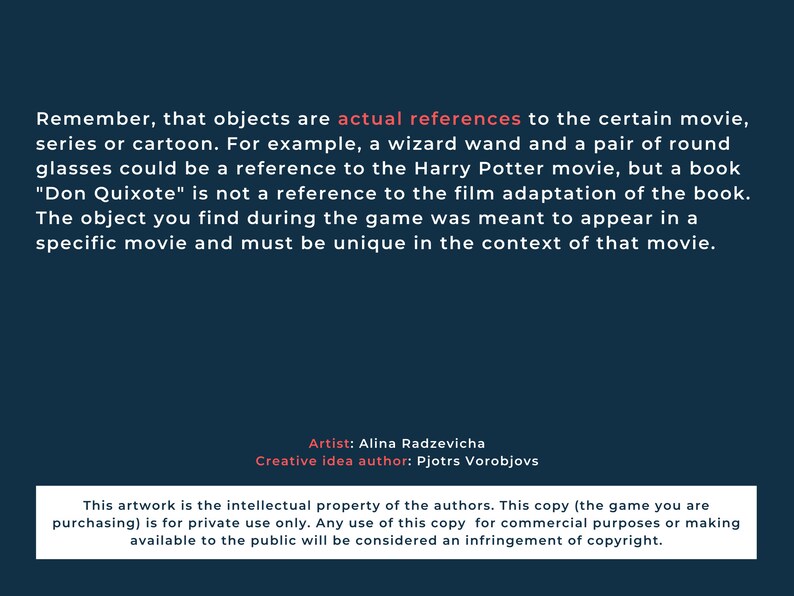 Find the Movie Fun Brain Game Printable / Digital Movie Night Game