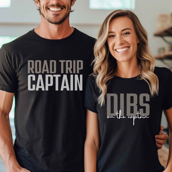 Road Trip Captain T Shirt Road Trip Shirt Captain Shirt Family Road Trip Shirt Road Trip Tee Matching Shirts Funny Couples Shirts