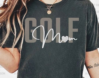 Golf Mom TShirt, Shirt for Golf Mom, Living that Golf Life Mom Shirt, Mother's Day Gift for Golf Mom,Mom Golf Shirt,Grandma Grammy Golf Gift
