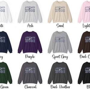 Airplane Mode Sweatshirt: Travel Shirt, Vacation Gift bild 6