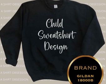 CHILD Crewneck Sweatshirt - available for all my designs