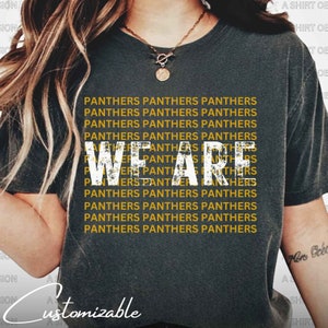 Custom Mascot Shirt School Mascot Shirt School Spirit Shirt Personalized School Team Shirt Matching Team Shirts Custom Team Mascot Shirt