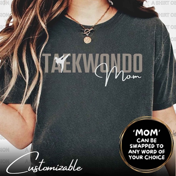 Taekwondo Mom TShirt Taekwondo Mom Shirt Taekwondo Mom LifeTaekwondo Mom Gift Martial Arts Mom Shirt Martial Arts Mom Gift for Mom