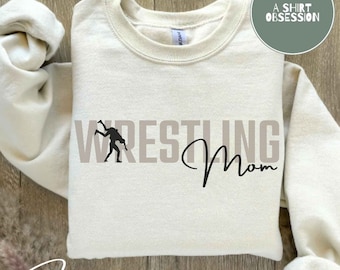 Wrestling Mom Sweatshirt Wrestler Mom Sweatshirt for Wrestling Mom Sweatshirt for Wrestler Mom Gift for Mom Wrestler