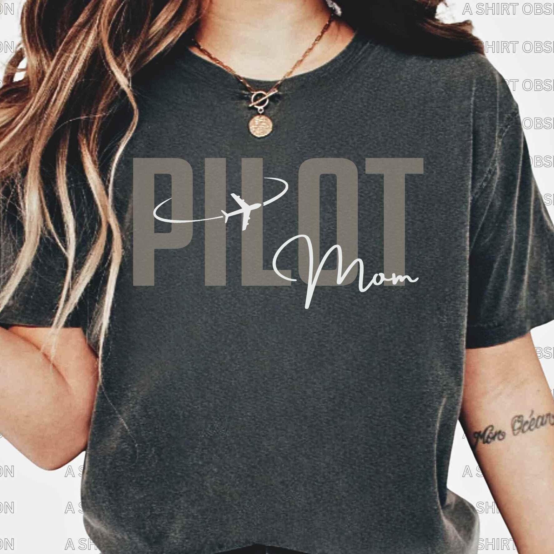 Pilot Mom T Shirt Pilot Mom Shirt Pilot Mom Gift for Pilot Mom Pilot Wife Shirt Pilot Wife Gift Dibs on the Pilot Shirt Pilot Husband Gift