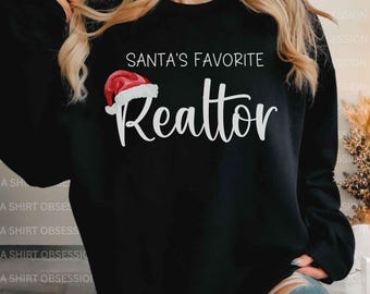 Realtor Christmas Shirt, Christmas Realtor Sweatshirt Real Estate Agent Christmas Shirt Realtor Marketing Holiday Shirt Realtor Closing Gift