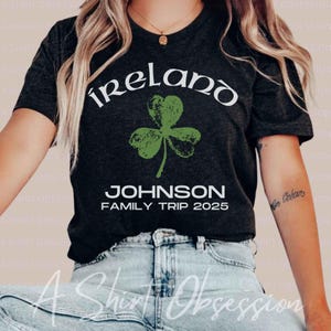 Personalized Ireland Vacation Shirt Custom Irish Trip Shirt Irish Bound Family Vacation Shirt, Trip To Ireland Shirt, Ireland Shirt | ASO