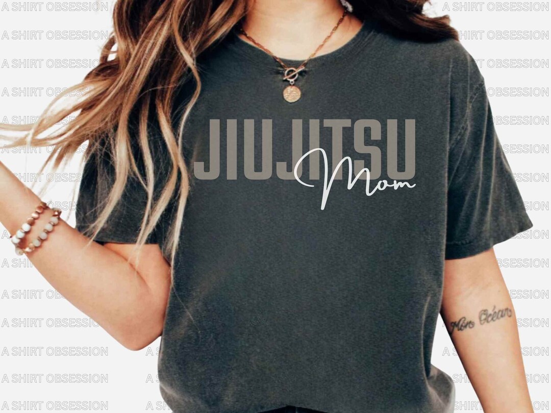 Jiu-jitsu Mom T Shirt Jiu Jitsu Mom Shirt Jiu Jitsu T Shirt Brazilian ...