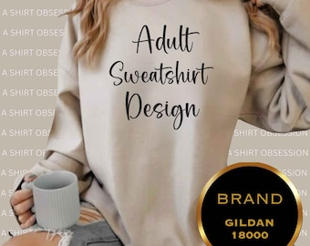 ADULT Sweatshirt - Available for all my designs