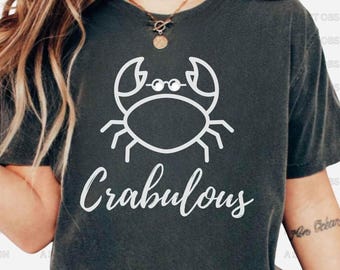 Crabulous Crab T-Shirt: Funny Sea Life Tee