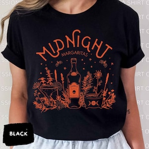Midnight Margaritas Shirt Practical Magic Shirt Apothecary Shirt Basic Witch Shirt Halloween Fall Shirt Halloween Tequila Shirt