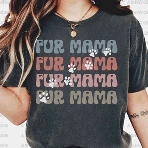 Chemise maman en fourrure Chemise maman en fourrure Chemise maman en fourrure Chemise maman chien Chemise maman chienchien Cadeau maman chien Chemise maman chien de sauvetage Chemise maman chien